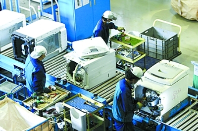 “吃”舊家電 環保技術開發的新路徑